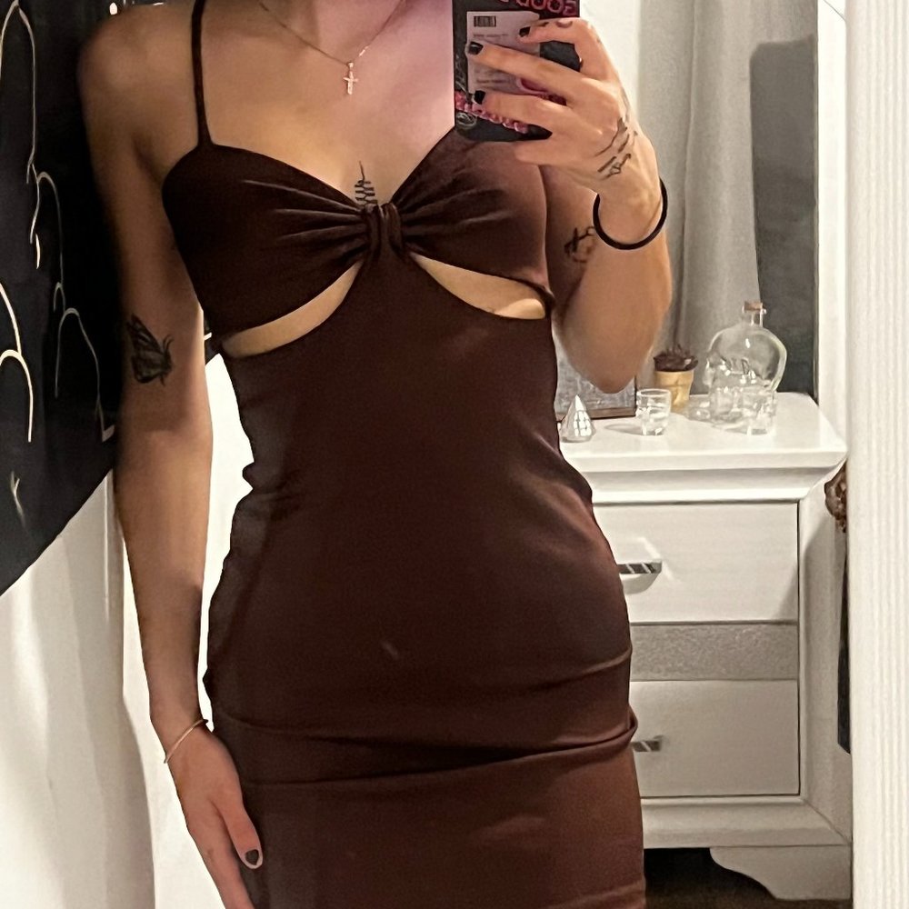 Brown Dress